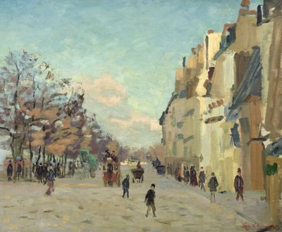 Paris, Quai de Bercy, effet de neige, vers 1873-74 - Jean Baptiste Armand Guillaumin